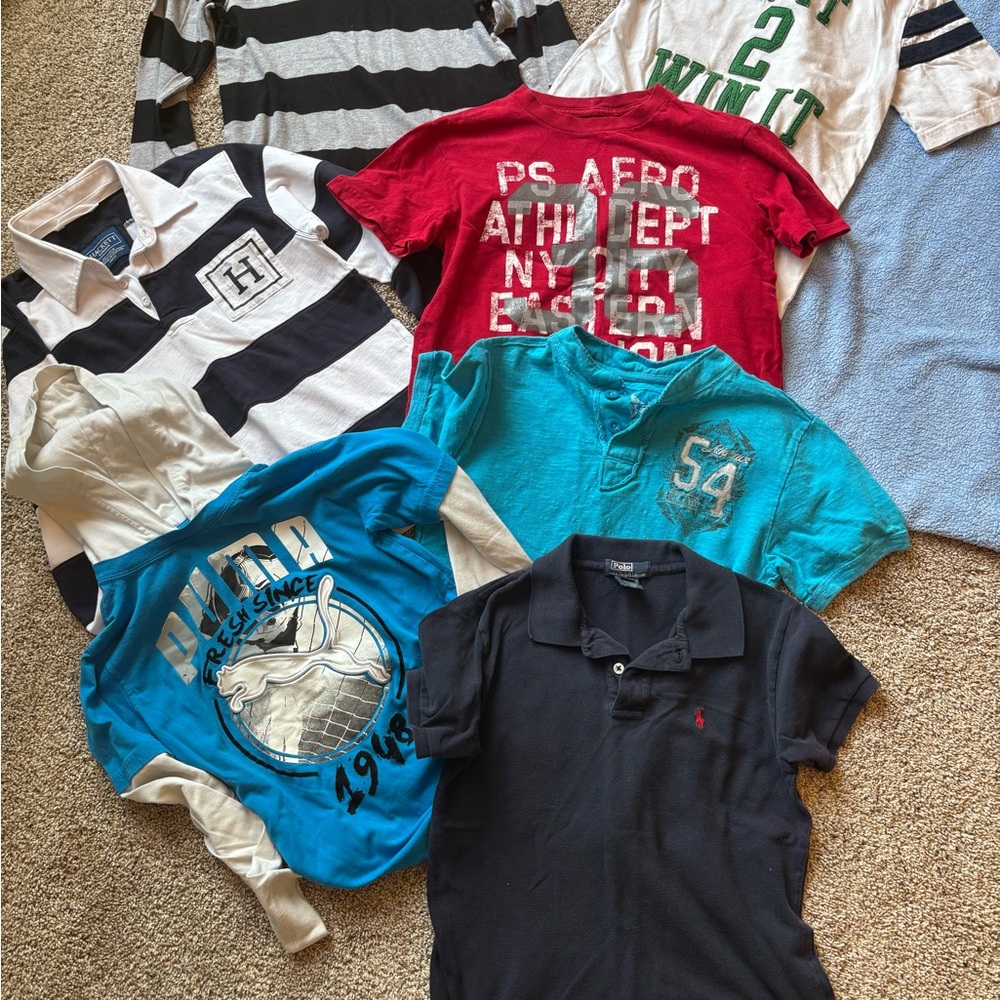 Lot of 7 boys’ shirts
